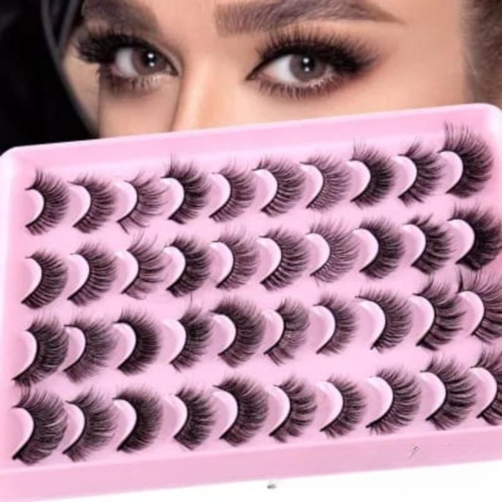 Luxury False Eyelashes Set – 20 Pairs Multi-Style Pack