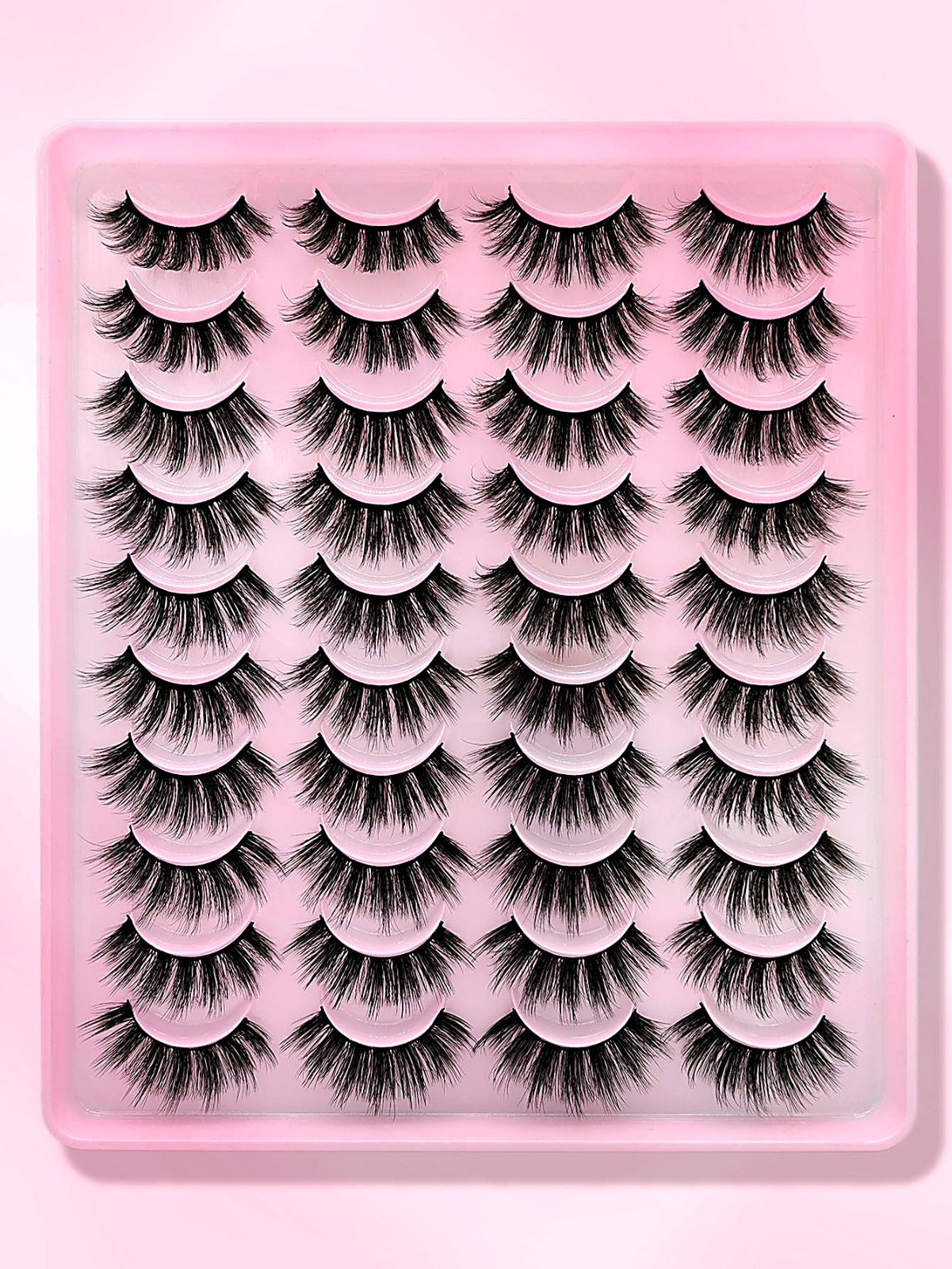 Luxury False Eyelashes Set – 20 Pairs Multi-Style Pack